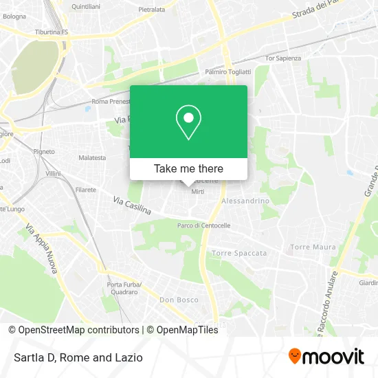 Sartla D map