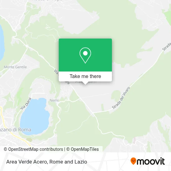 Area Verde Acero map