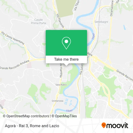Agorà - Rai 3 map