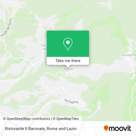 Ristorante Il Baronale map