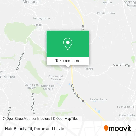 Hair Beauty Fit map