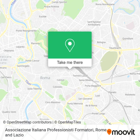Associazione Italiana Professionisti Formatori map