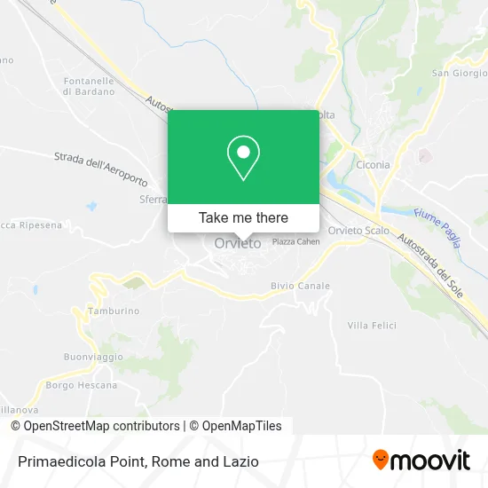 Primaedicola Point map