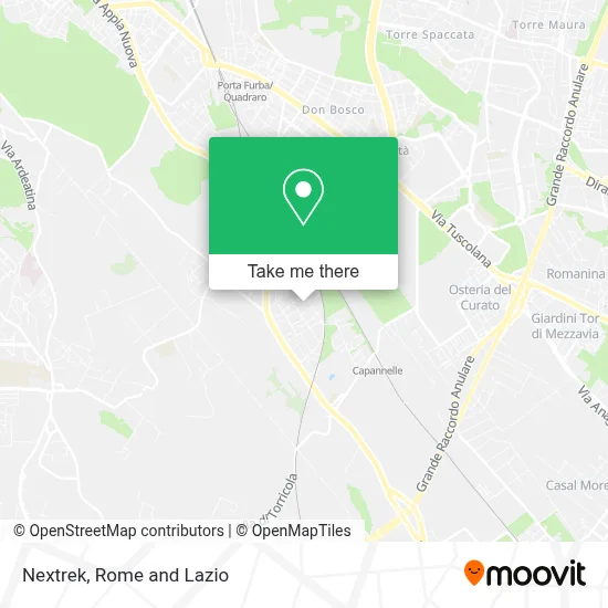 Nextrek map
