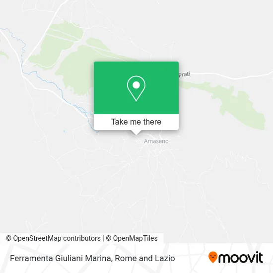 Ferramenta Giuliani Marina map