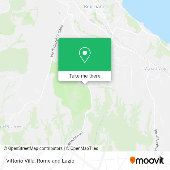 Vittorio Villa map