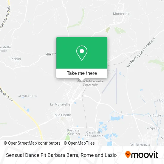 Sensual Dance Fit Barbara Berra map