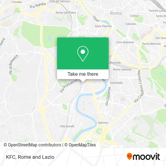 KFC map