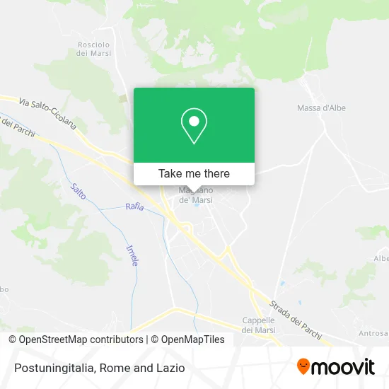 Postuningitalia map