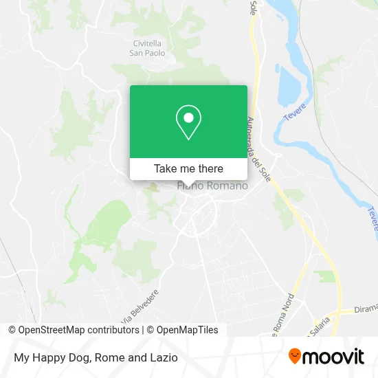 My Happy Dog map