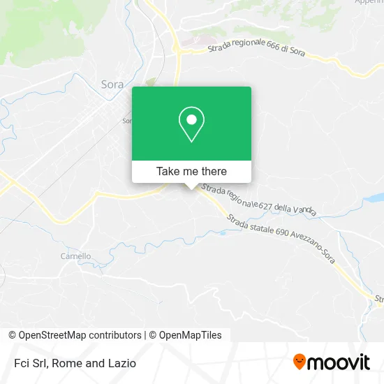 Fci Srl map