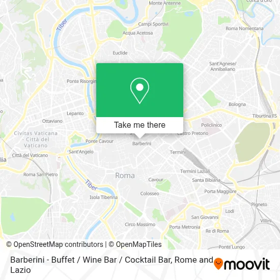 Barberini - Buffet / Wine Bar / Cocktail Bar map