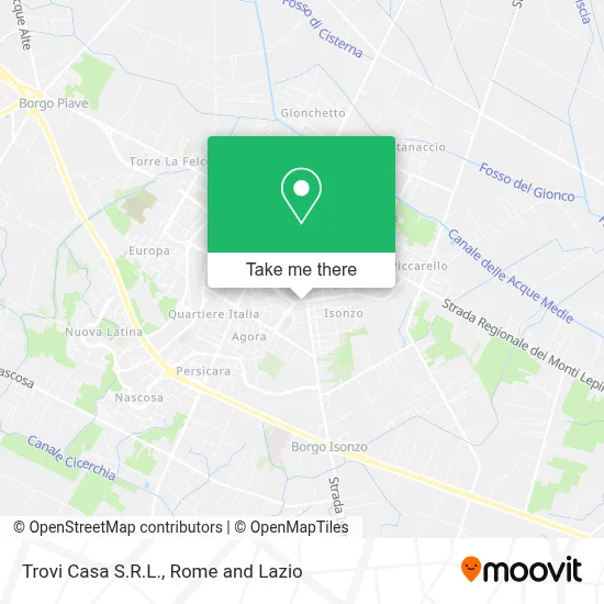 Trovi Casa S.R.L. map