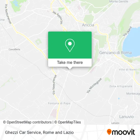 Ghezzi Car Service map