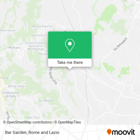 Bar Garden map