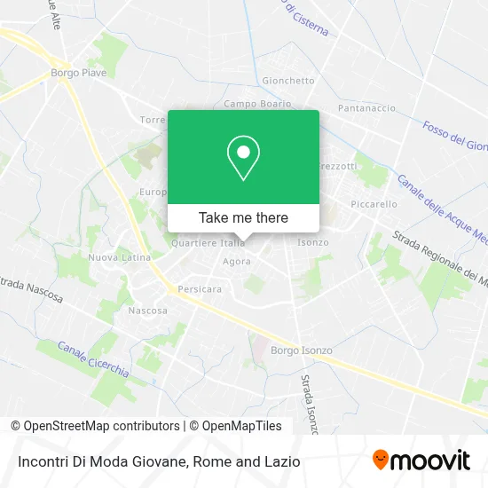 Incontri Di Moda Giovane map