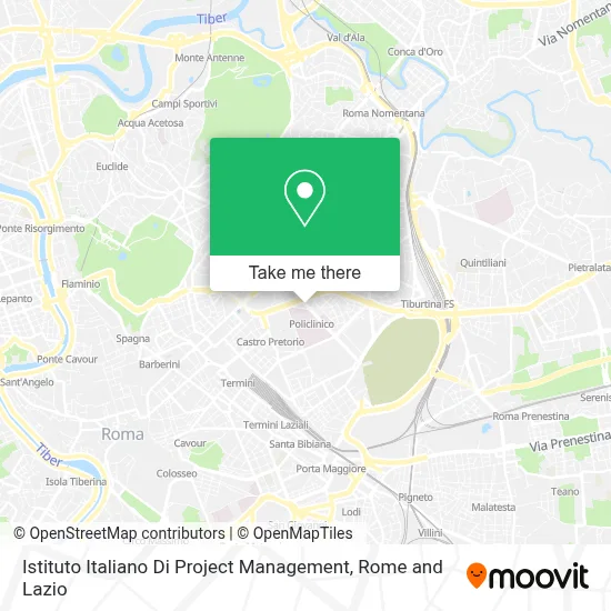 Istituto Italiano Di Project Management map