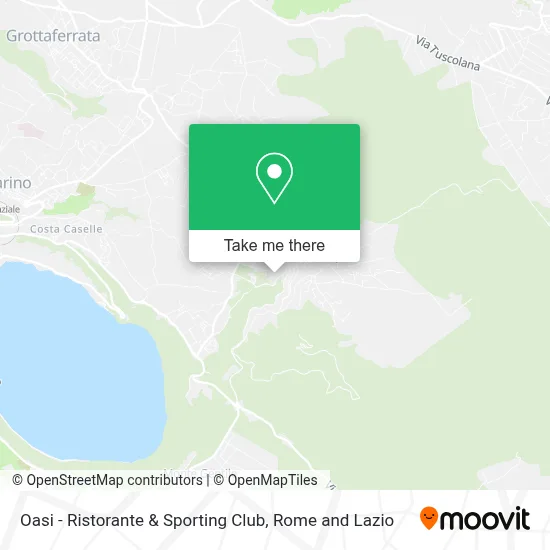 Oasi - Ristorante & Sporting Club map