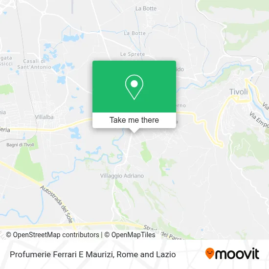 Profumerie Ferrari E Maurizi map