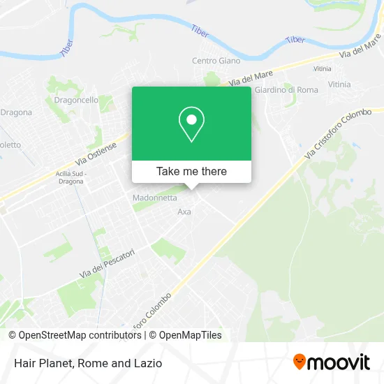 Hair Planet map