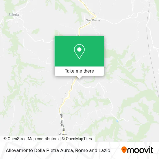 Allevamento Della Pietra Aurea map