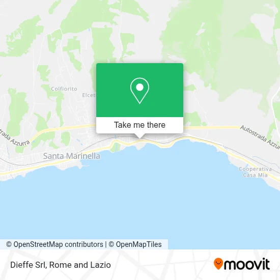 Dieffe Srl map