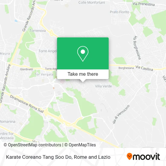 Karate Coreano Tang Soo Do map