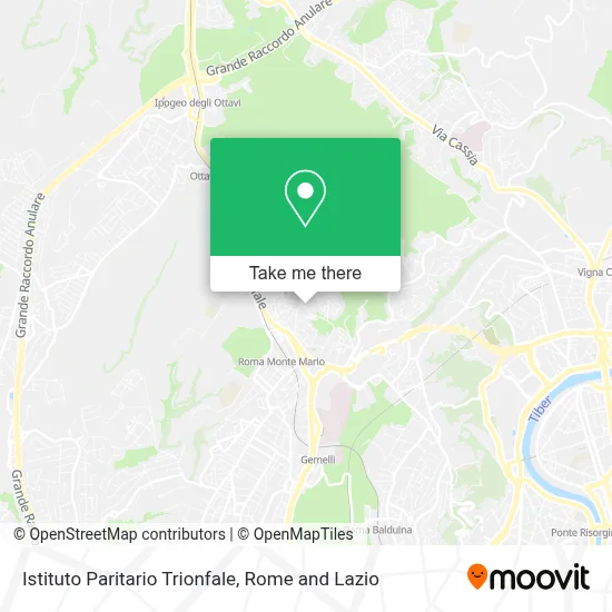 Istituto Paritario Trionfale map
