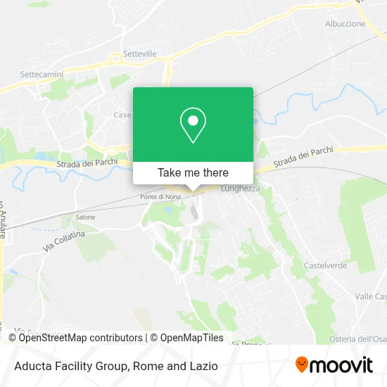 Aducta Facility Group map