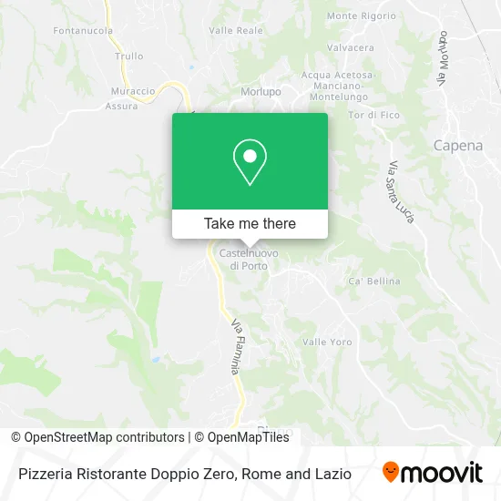 Pizzeria Ristorante Doppio Zero map