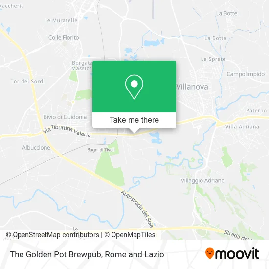 The Golden Pot Brewpub map