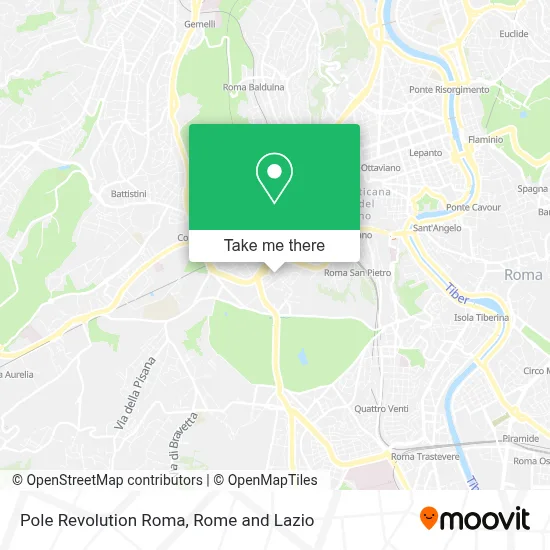 Pole Revolution Roma map