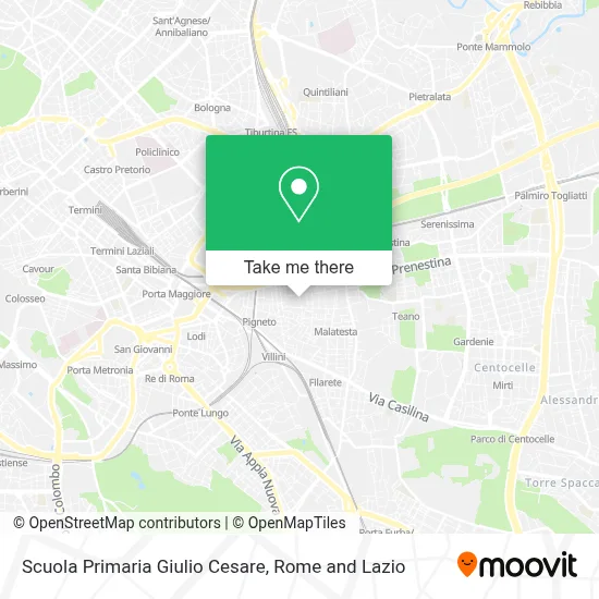 Scuola Primaria Giulio Cesare map