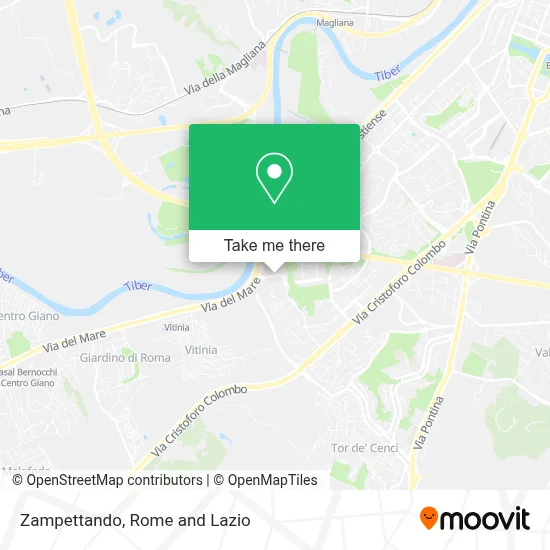 Zampettando map