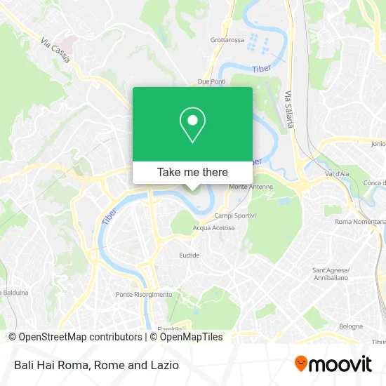 Bali Hai Roma map