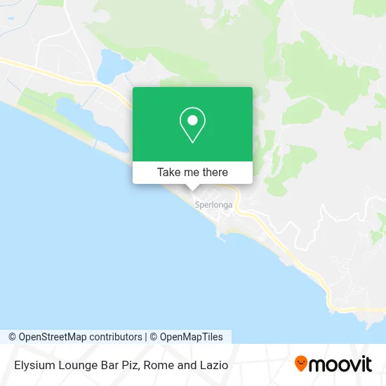 Elysium Lounge Bar Piz map