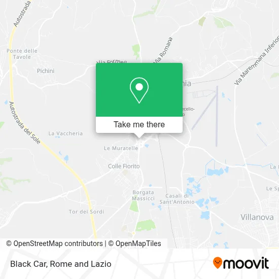 Black Car map