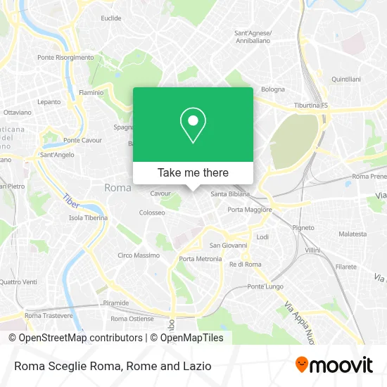 Roma Sceglie Roma map
