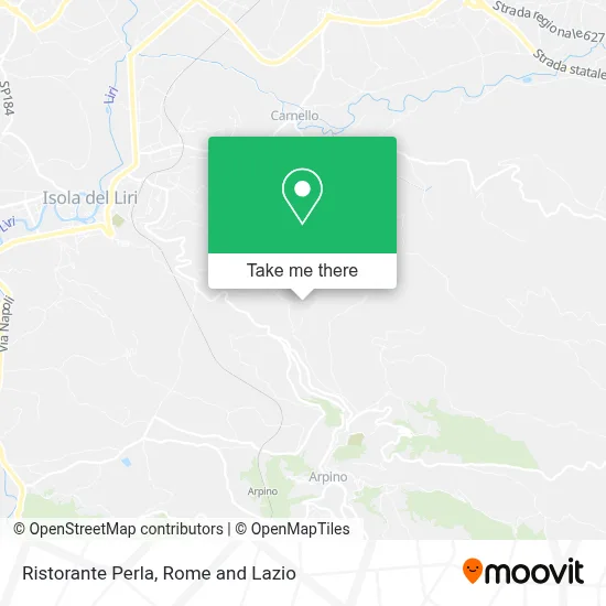 Ristorante Perla map