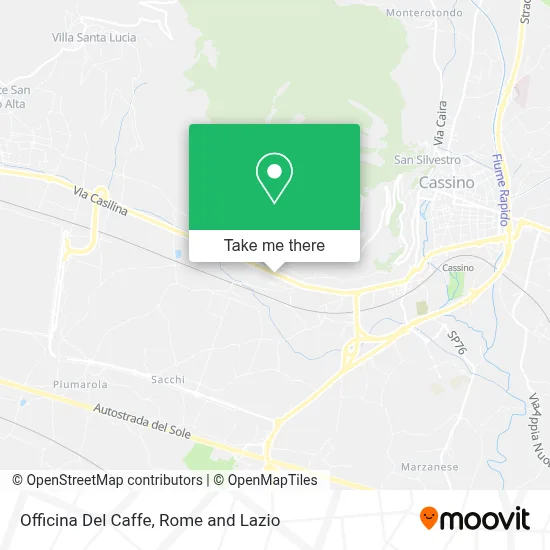 Officina Del Caffe map