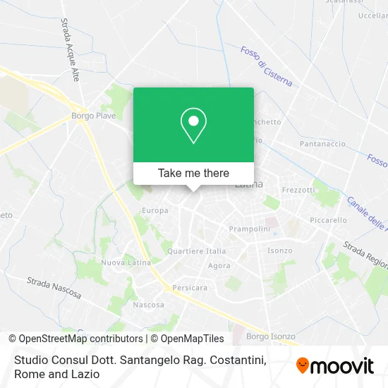 Studio Consul Dott. Santangelo Rag. Costantini map