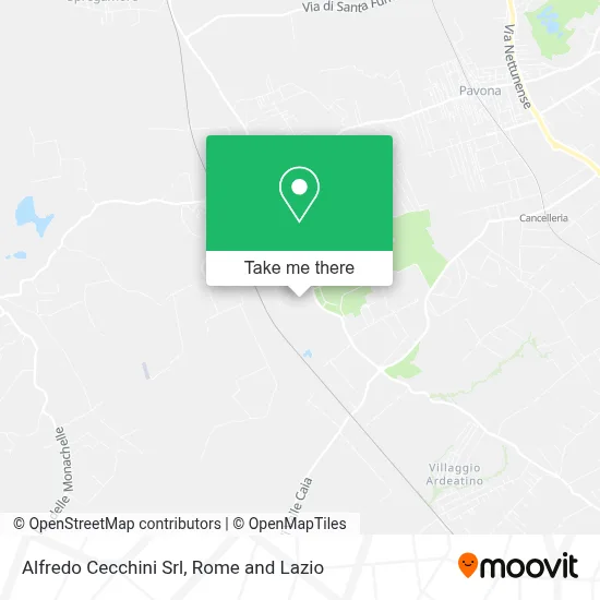 Alfredo Cecchini Srl map