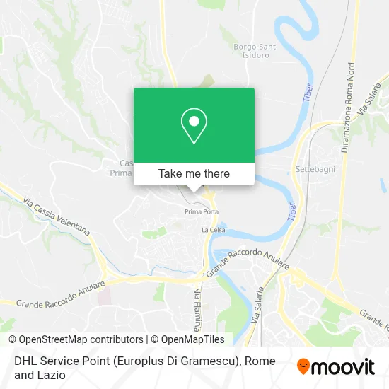 DHL Service Point (Europlus Di Gramescu) map