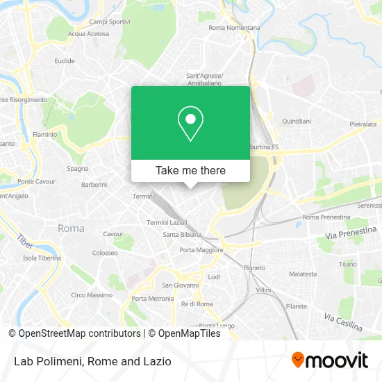 Lab Polimeni map