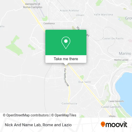 Nick And Name Lab map