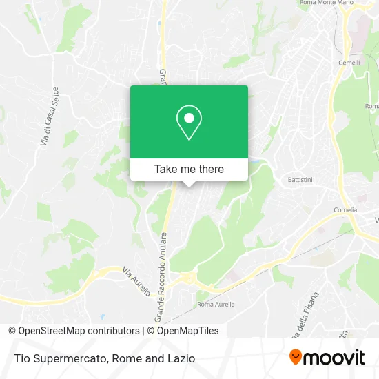 Tio Supermercato map