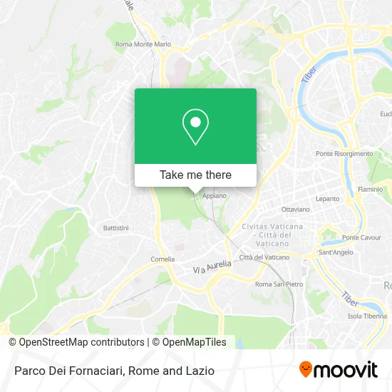Parco Dei Fornaciari map