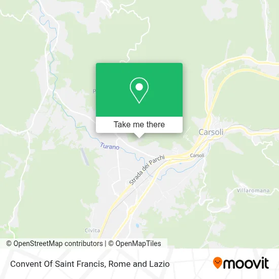 Convent Of Saint Francis map
