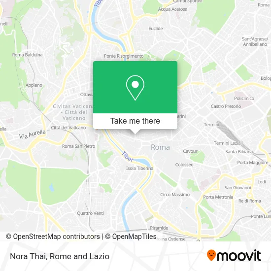 Nora Thai map