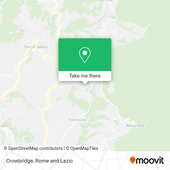 Crowbridge map